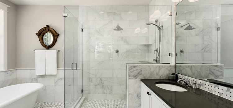 bathroom shower door installation in Chowchilla
